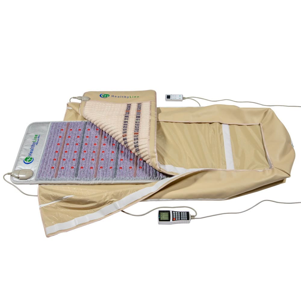 360 Wrap Set Platinum & SOFT Full 7224 - Photon Advanced PEMF InfraMat Pro Infrared Mat by Healthyline - The Sauna World