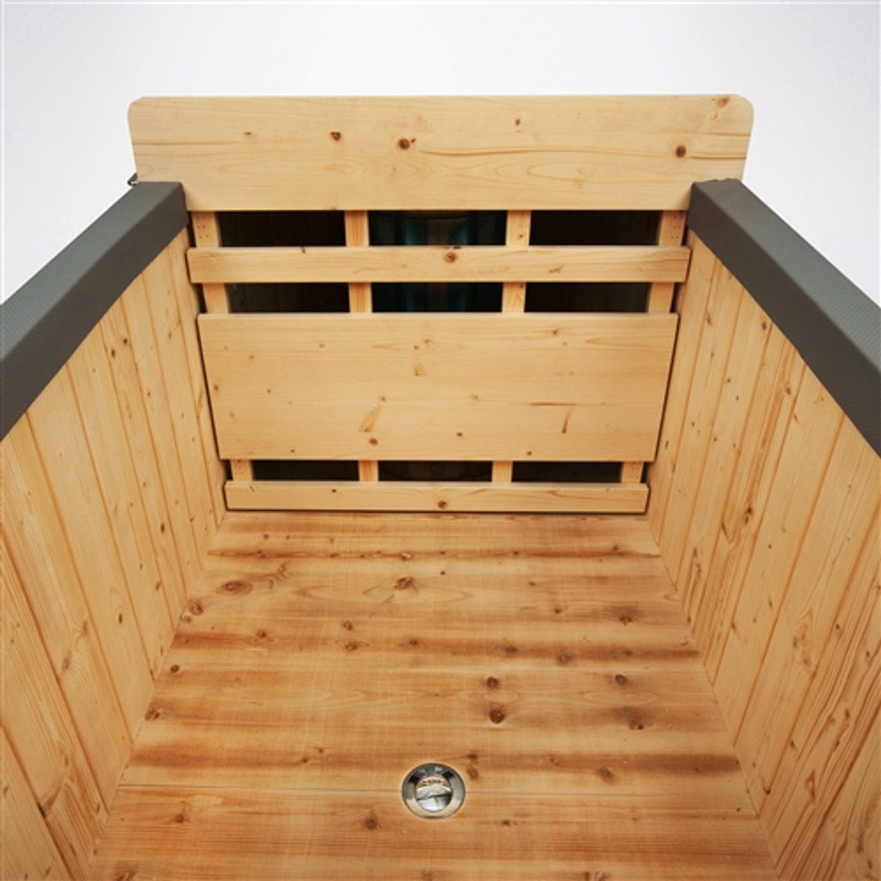 Aleko Natural Pine Hot Tub Hybrid - The Sauna World