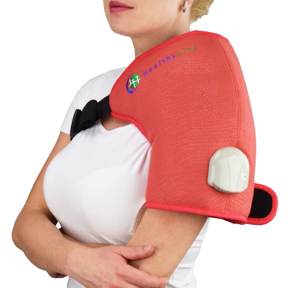 Amethyst One-Shoulder Pad Soft InfraMat Pro by Healthyline - The Sauna World