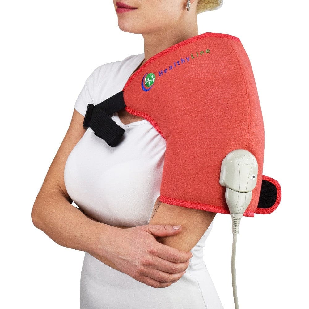 Amethyst One-Shoulder Pad Soft InfraMat Pro by Healthyline - The Sauna World