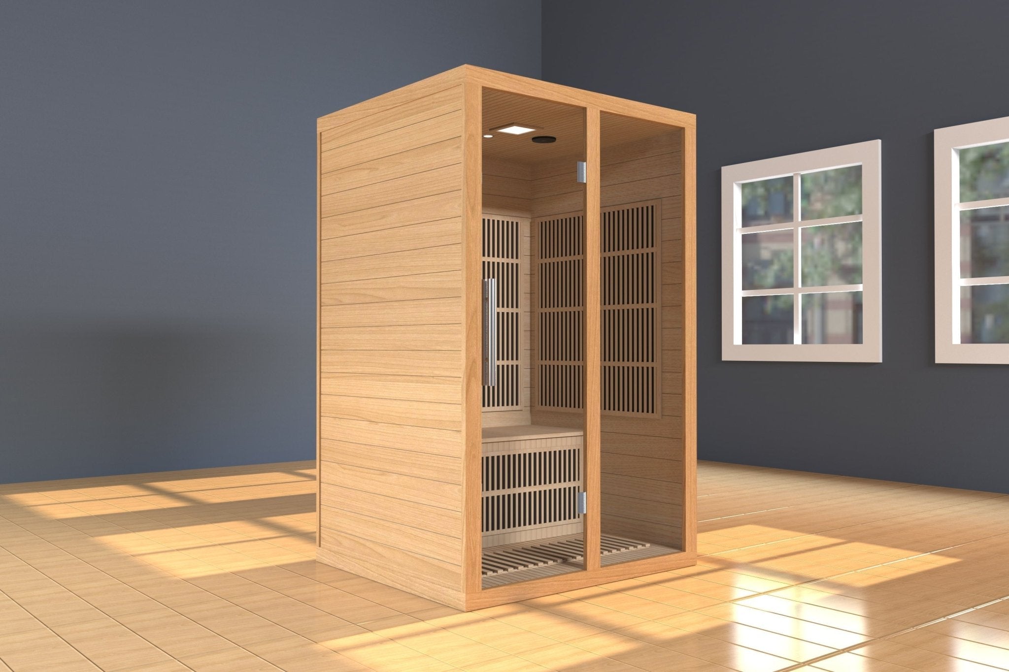 Carbon heaters Infrared Sauna Room - The Sauna World