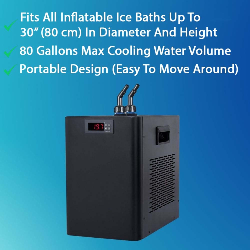 Cold Plunge Ice Bath With Chiller - The Sauna World