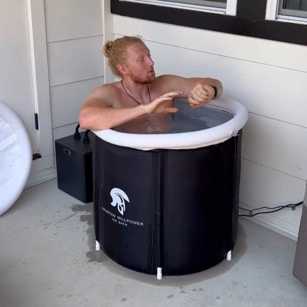 Cold Plunge Ice Bath With Chiller - The Sauna World