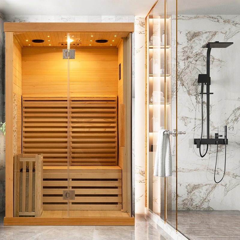 Commercial Finnish Bath Home Sauna Steam Room - The Sauna World