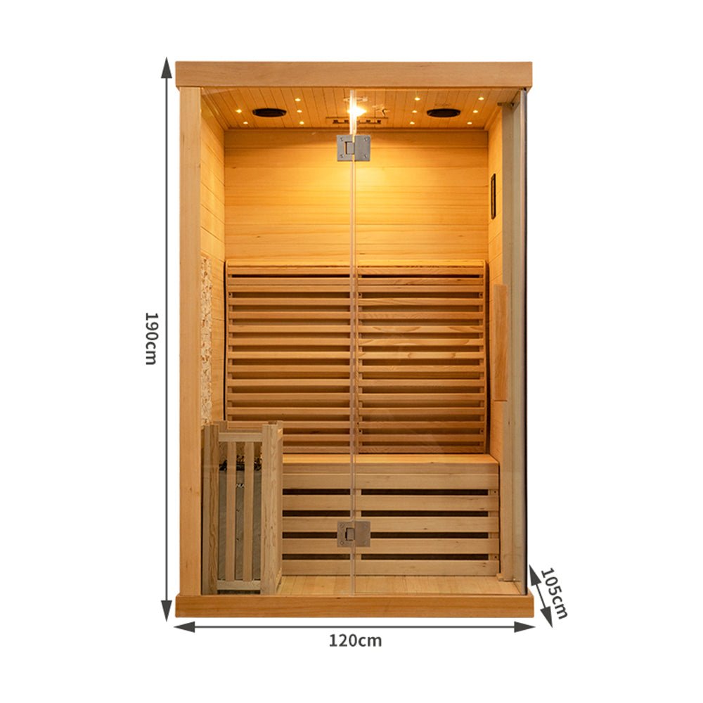 Commercial Finnish Bath Home Sauna Steam Room - The Sauna World