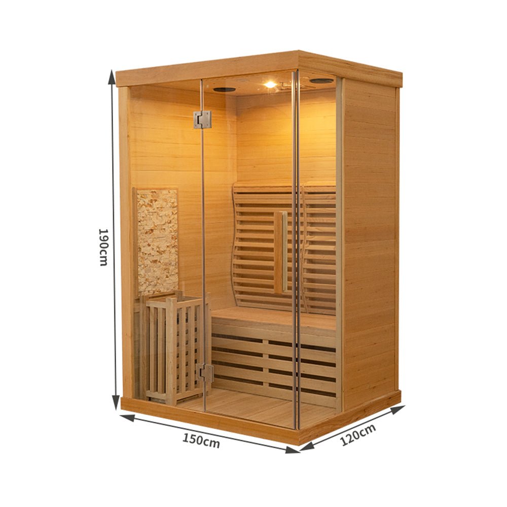 Commercial Finnish Bath Home Sauna Steam Room - The Sauna World