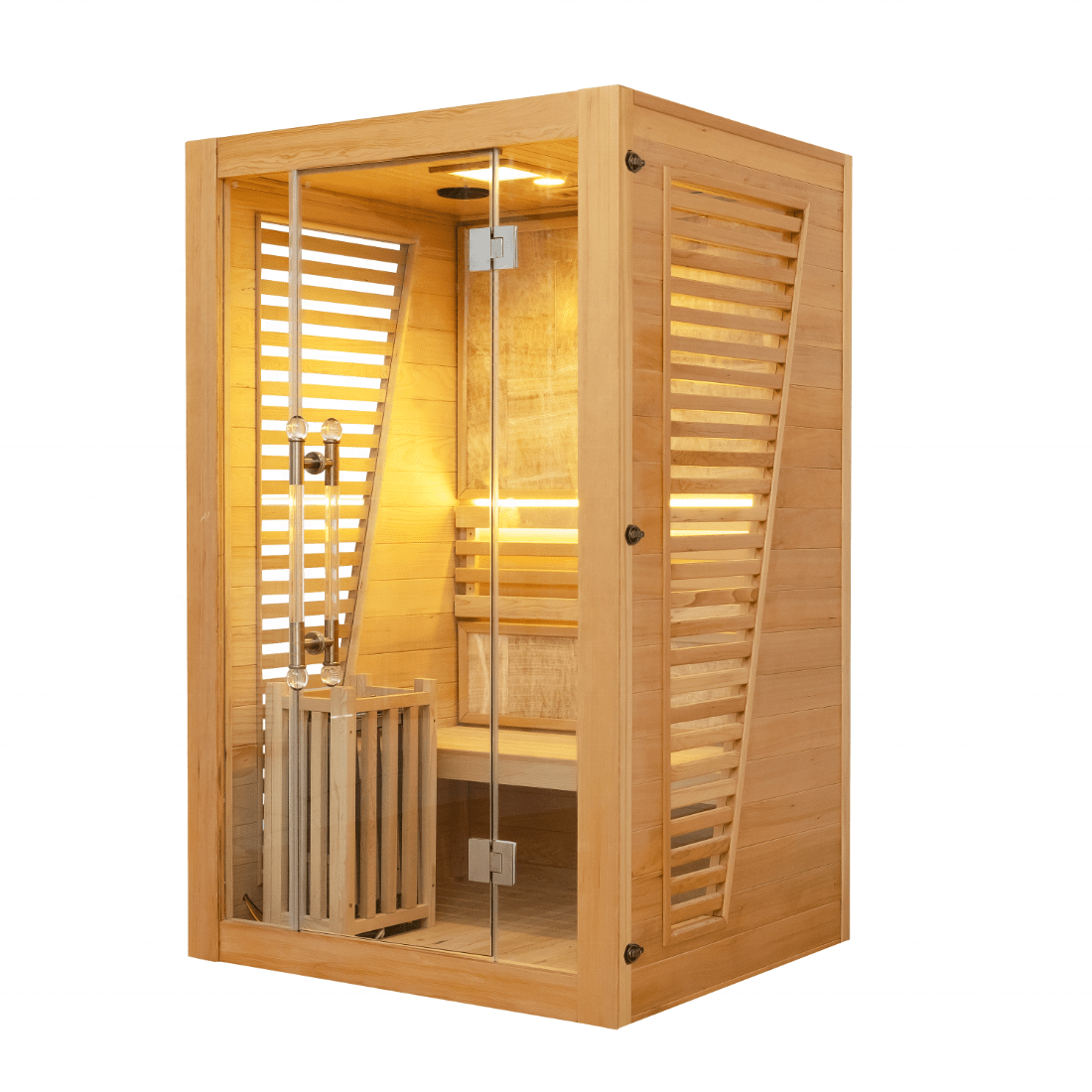 Commercial Red Cedar Hemlock Steam Sauna Room - The Sauna World