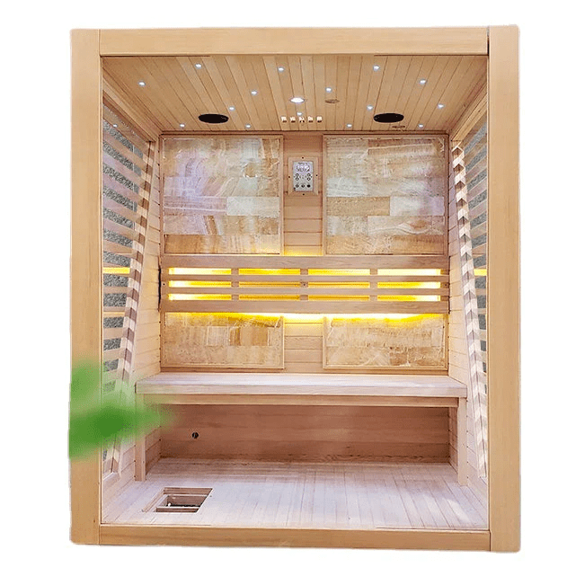 Commercial Red Cedar Hemlock Steam Sauna Room - The Sauna World