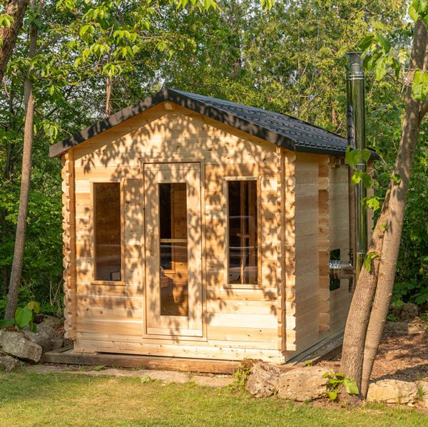 Custom Made Georgian Cabin Sauna - The Sauna World