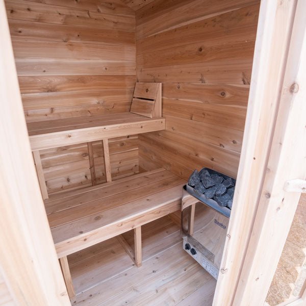 Dundalk Leisure Canadian Timber Granby Cabin Sauna CTC66W - The Sauna World