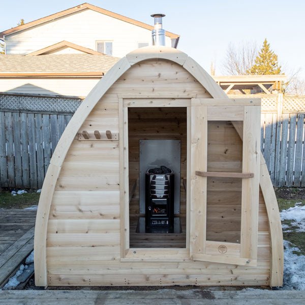 Dundalk Leisure Canadian Timber Mini POD Sauna CTC77MW - The Sauna World