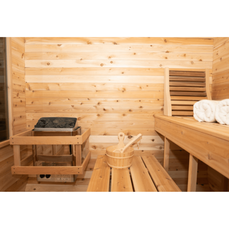 Dundalk Leisure Craft Canadian Timber Luna Sauna - The Sauna World