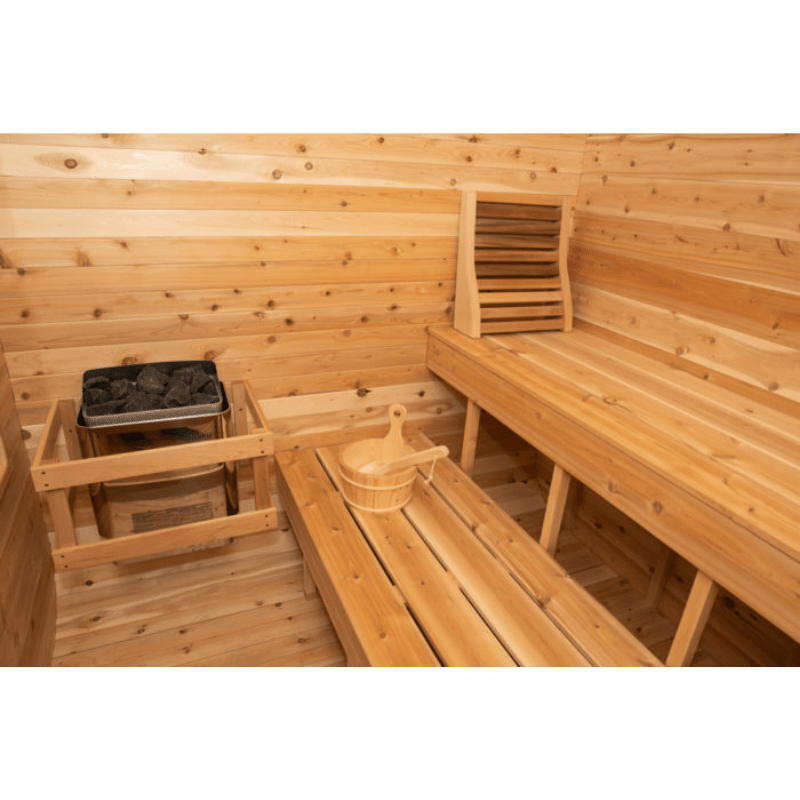 Dundalk Leisure Craft Canadian Timber Luna Sauna - The Sauna World