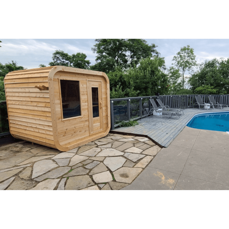 Dundalk Leisure Craft Canadian Timber Luna Sauna - The Sauna World