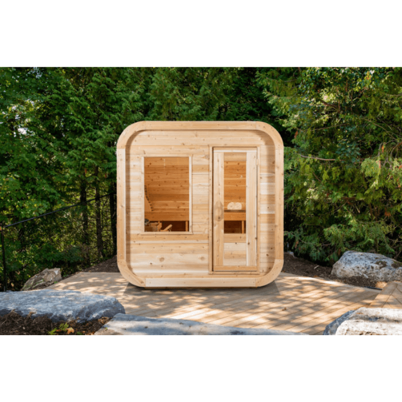 Dundalk Leisure Craft Canadian Timber Luna Sauna - The Sauna World