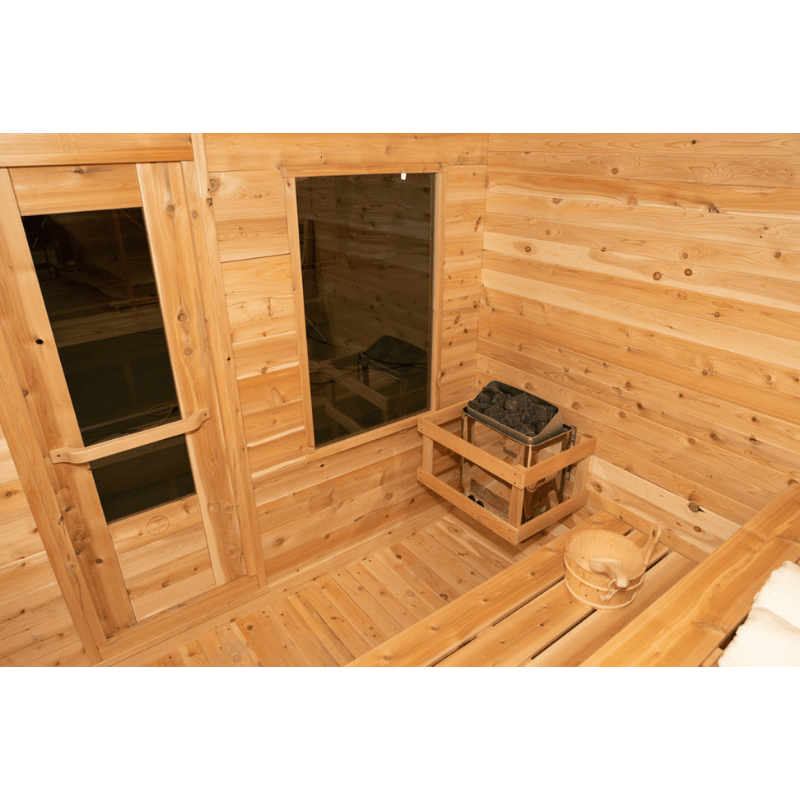 Dundalk Leisure Craft Canadian Timber Luna Sauna - The Sauna World