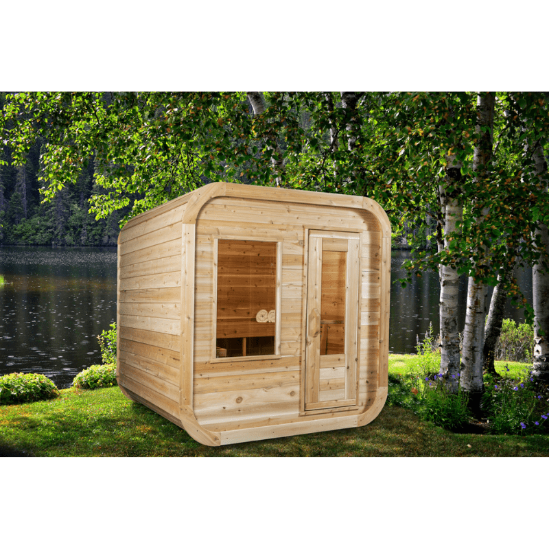 Dundalk Leisure Craft Canadian Timber Luna Sauna - The Sauna World