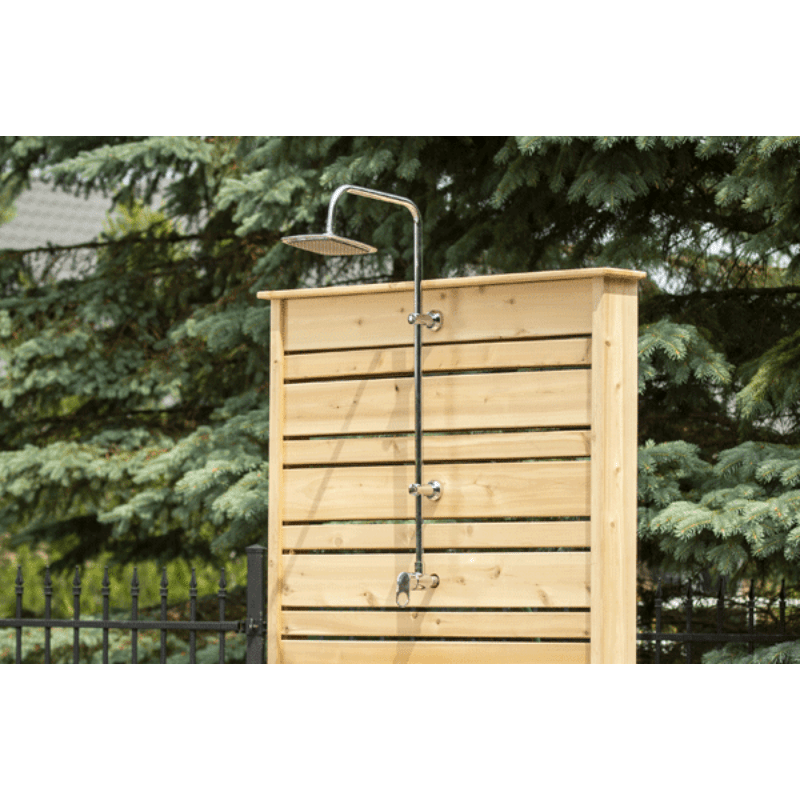 Dundalk Leisure Craft Canadian Timber Savannah Standing Shower - The Sauna World