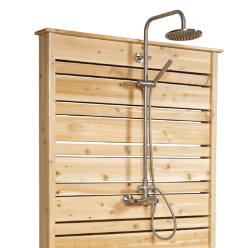 Dundalk Leisure Craft Canadian Timber Savannah Standing Shower - The Sauna World