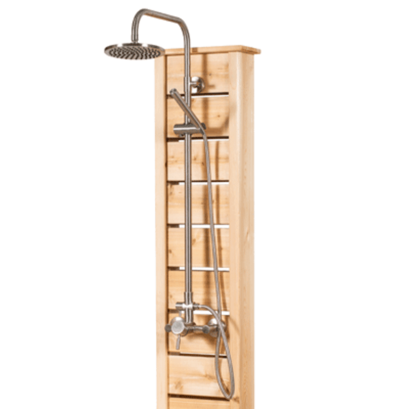 Dundalk Leisure Craft Canadian Timber Sierra Pillar Shower - The Sauna World