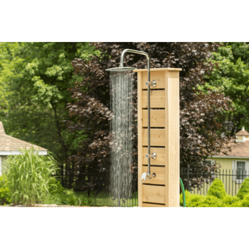 Dundalk Leisure Craft Canadian Timber Sierra Pillar Shower - The Sauna World