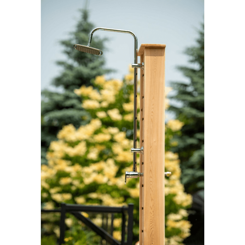 Dundalk Leisure Craft Canadian Timber Sierra Pillar Shower - The Sauna World