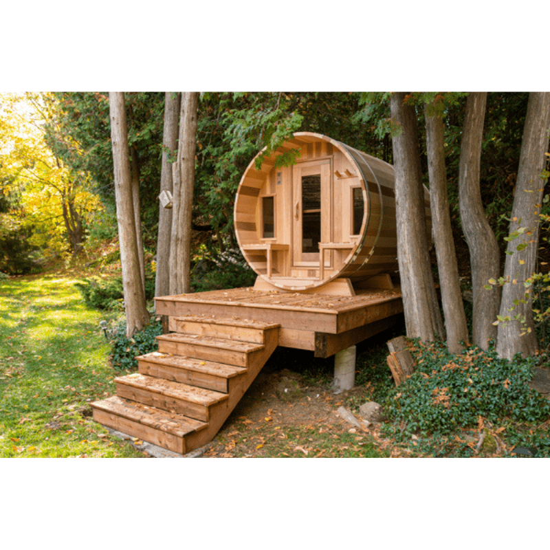 Dundalk Leisure Craft Canadian Timber Tranquility Sauna - The Sauna World