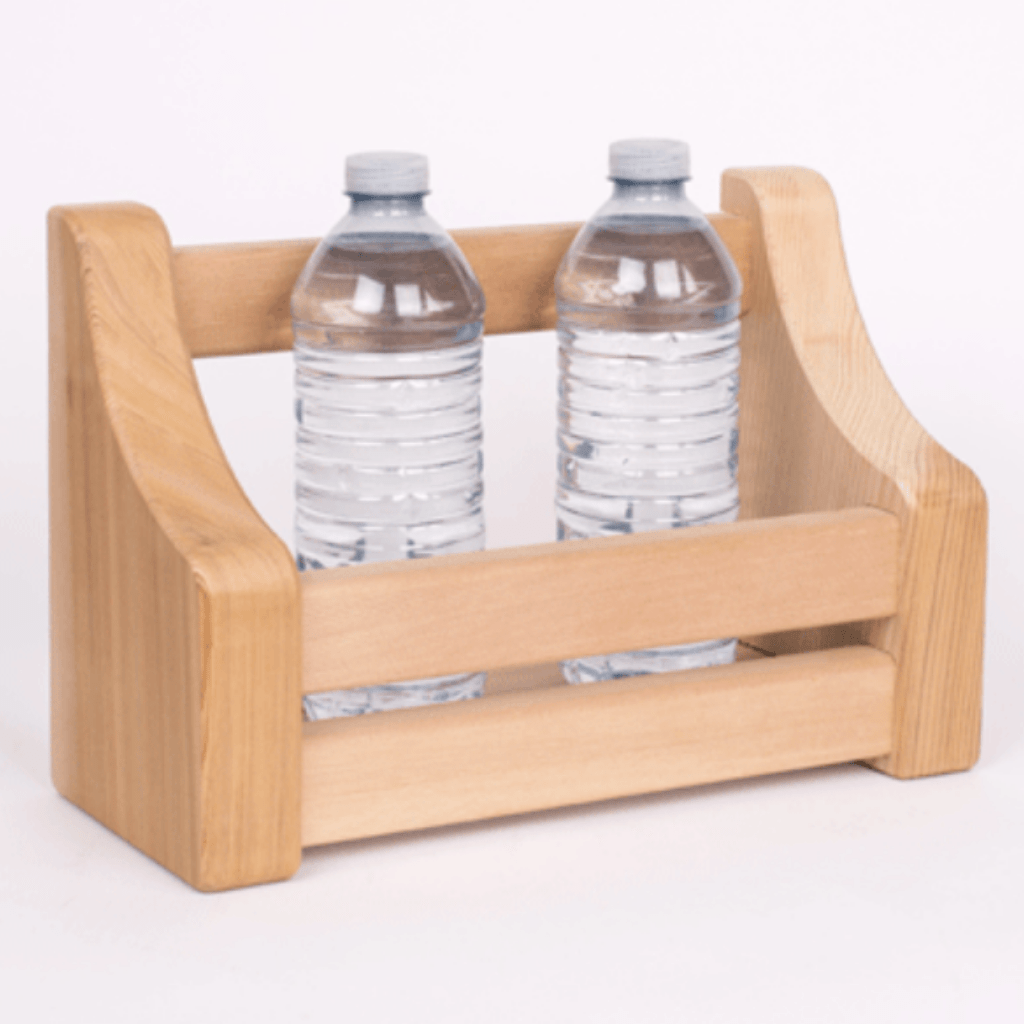 Dundalk Leisure Craft Cedar Bottle Shelf - The Sauna World