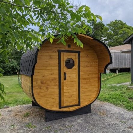 Economy Outdoor Barrel Sauna（2-6 people） - The Sauna World