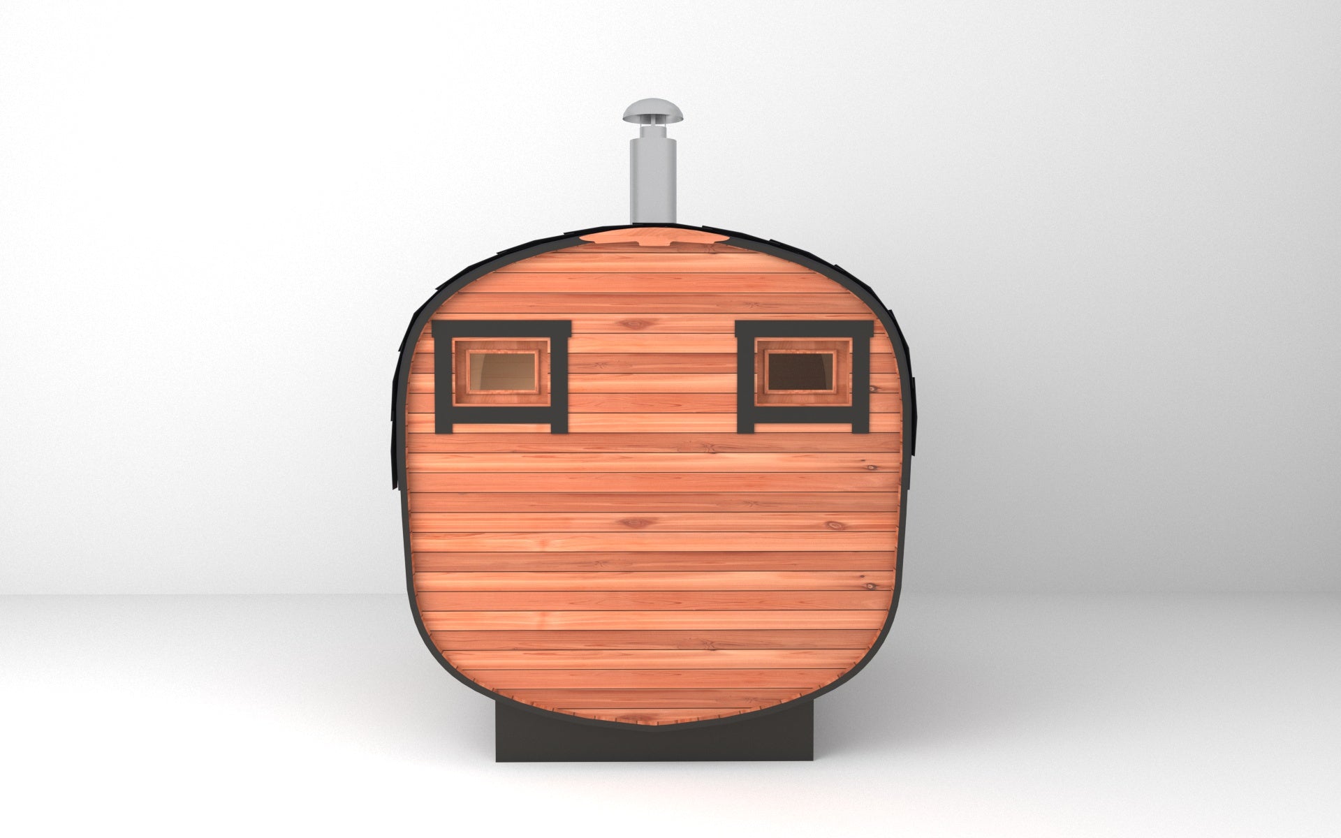 Economy Outdoor Barrel Sauna（2-6 people） - The Sauna World