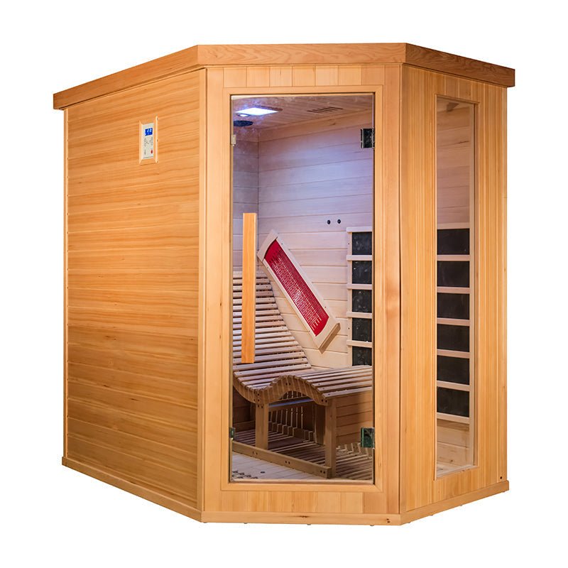 Far Infrared Indoor Sauna Room with Recliner（1450*1800*1900mm） - The Sauna World