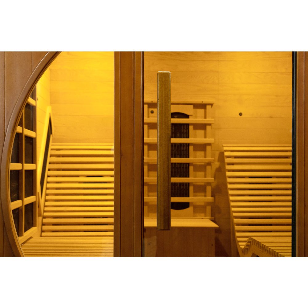 Far Infrared Indoor Sauna Room with Recliner（1450*1800*1900mm） - The Sauna World