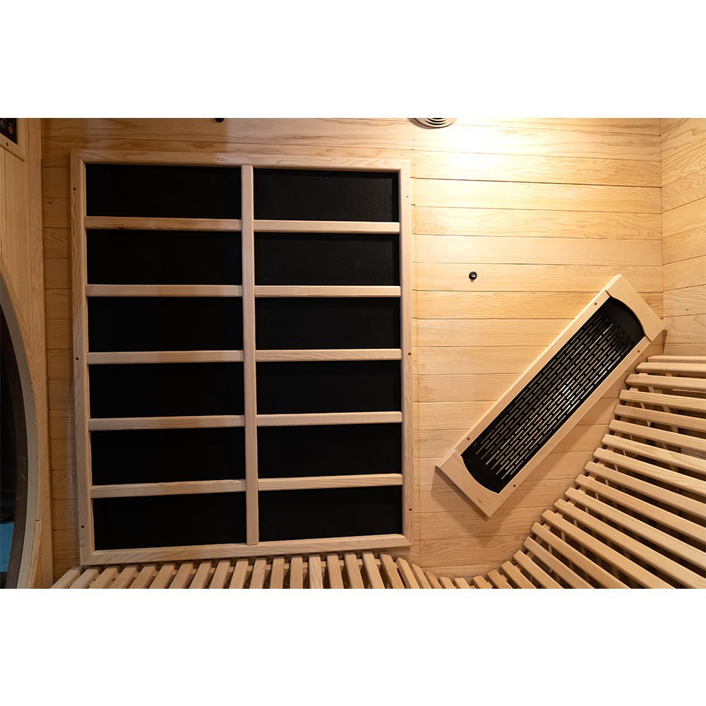 Far Infrared Indoor Sauna Room with Recliner（1450*1800*1900mm） - The Sauna World