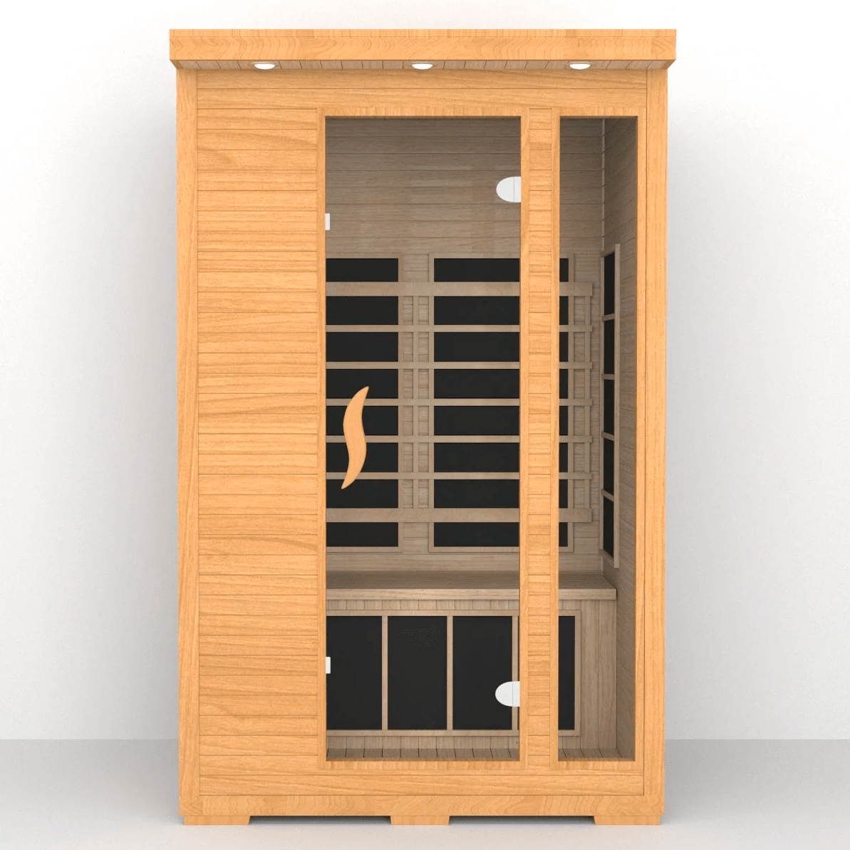 Far Infrared Sauna Room Wood Sauna Low EMF Carbon Panel - The Sauna World