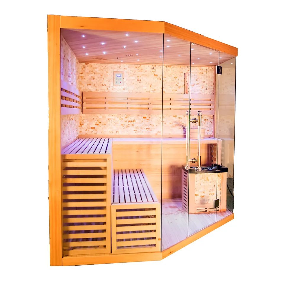 Finland Luxury Traditional Steam Sauna Room - The Sauna World