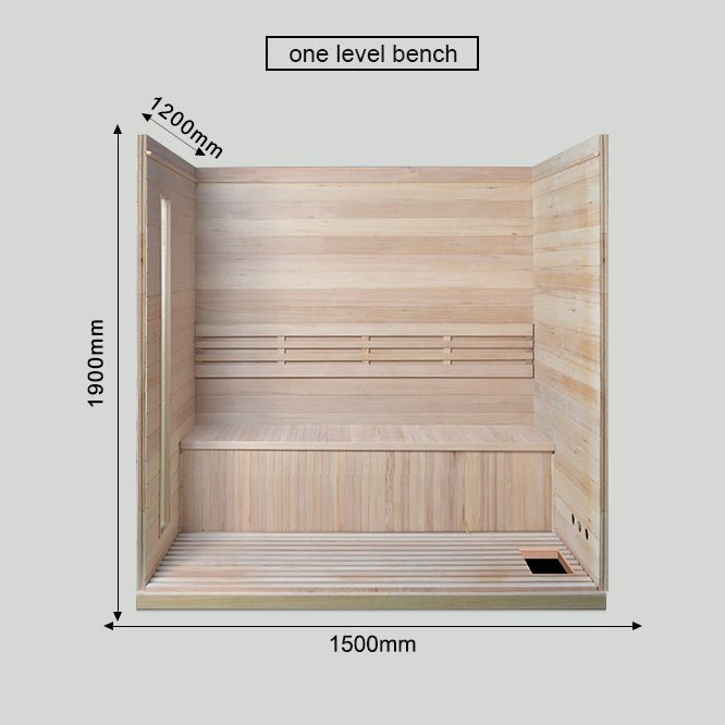 Finland Traditional Home Wooden Sauna - The Sauna World