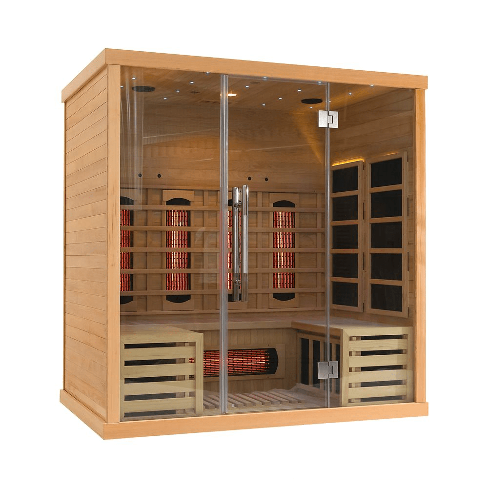 Full Spectrum Far Infrared Solid Wood Sauna - The Sauna World