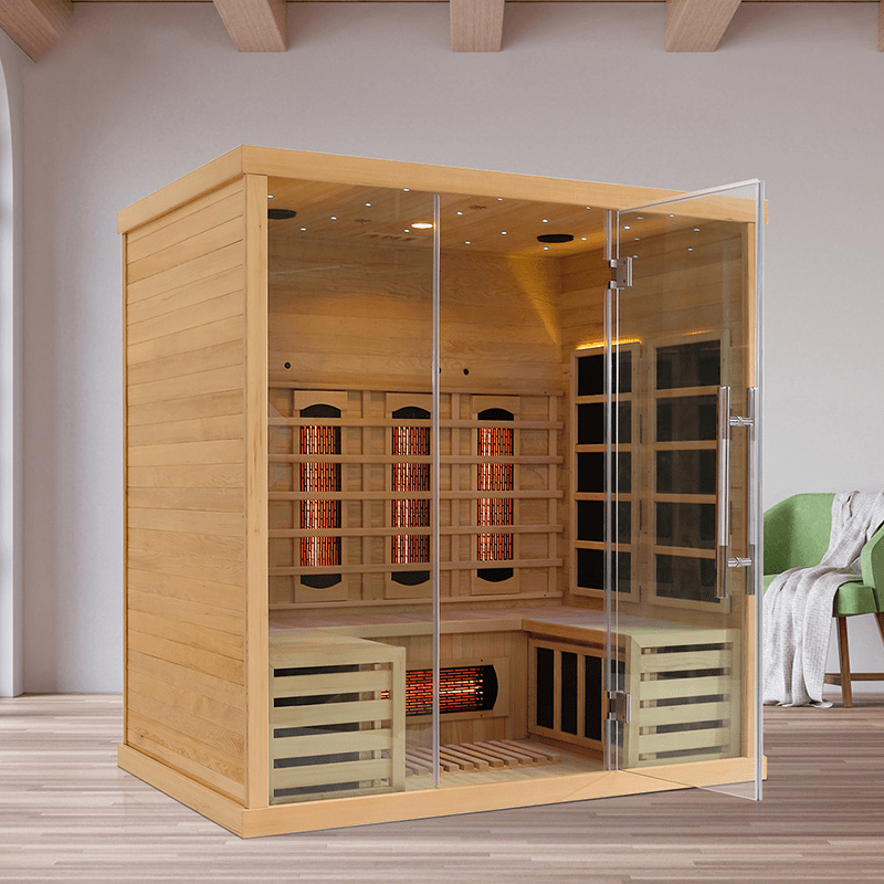 Full Spectrum Far Infrared Solid Wood Sauna - The Sauna World