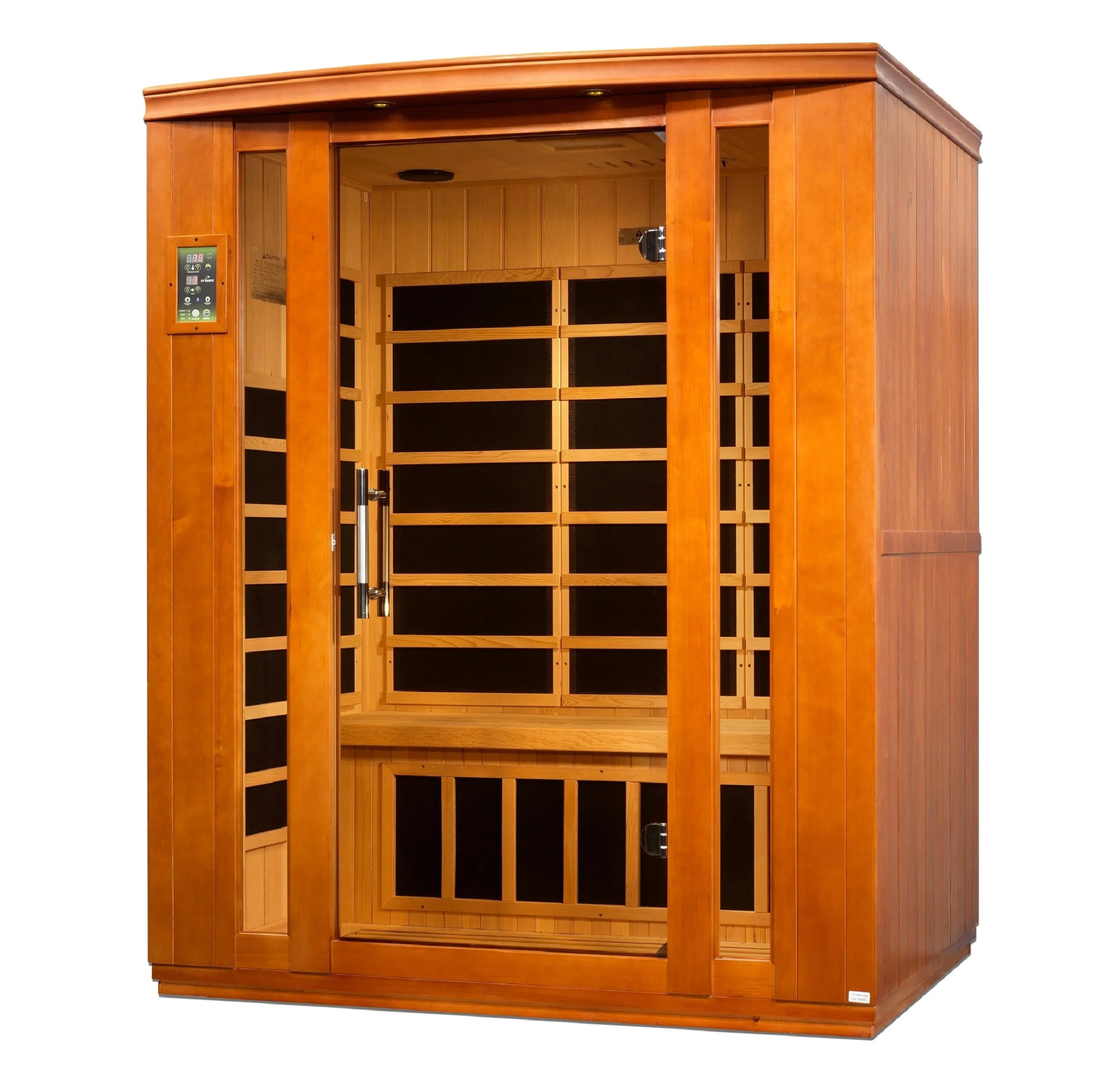 Golden Designs Bellagio - 3 Person Low EMF FAR Infrared Sauna - The Sauna World