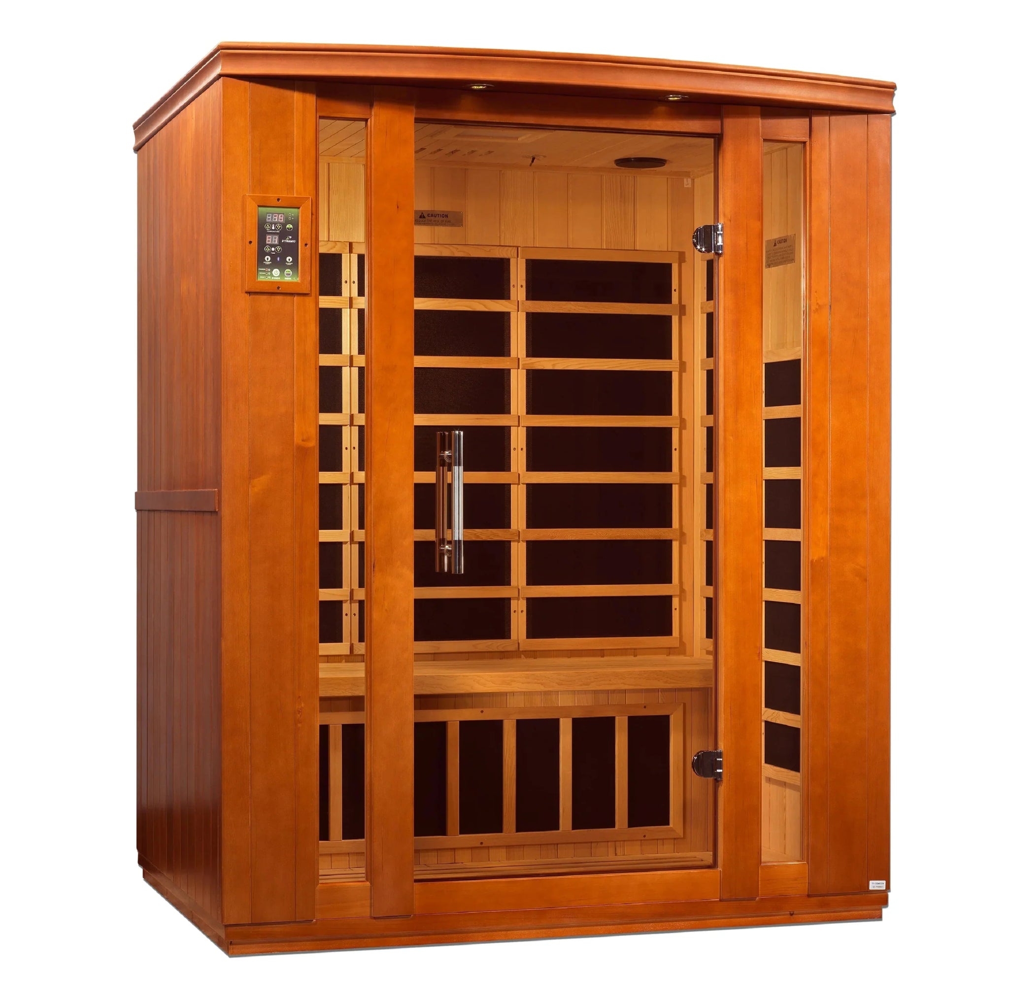 Golden Designs Bellagio - 3 Person Low EMF FAR Infrared Sauna - The Sauna World