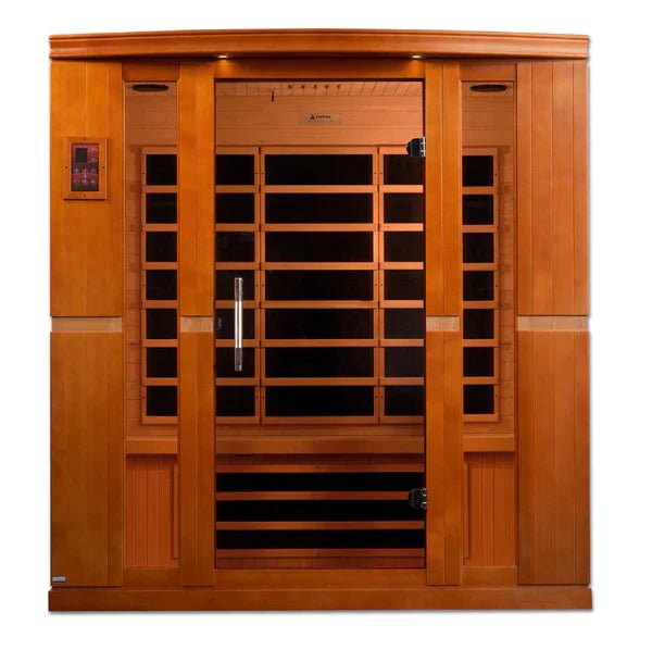 Golden Designs Bergamo - 4 Person Low EMF FAR Infrared Sauna - The Sauna World