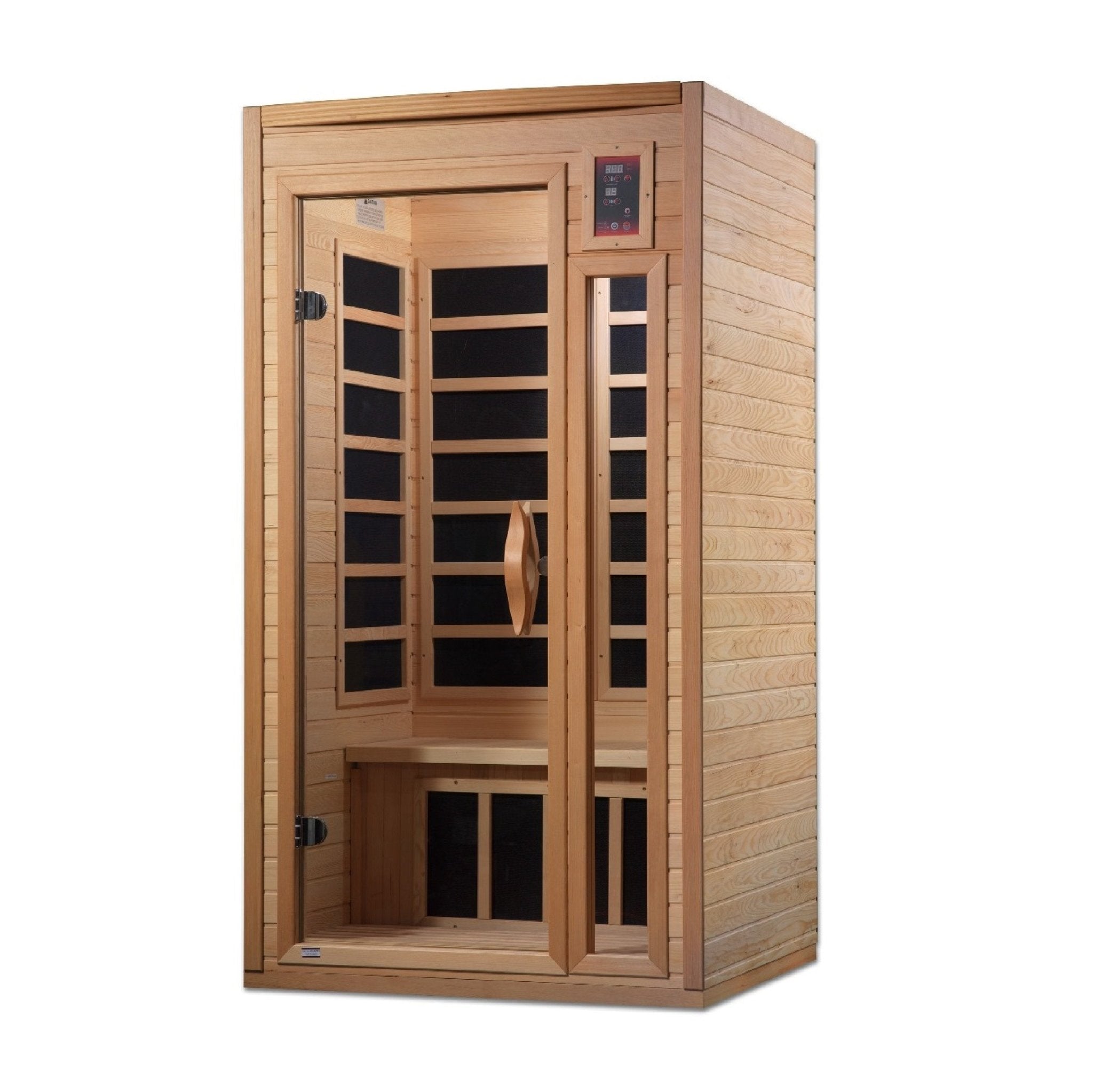 Golden Designs Geneva 1-2 Person Low EMF Far Infrared Sauna - The Sauna World