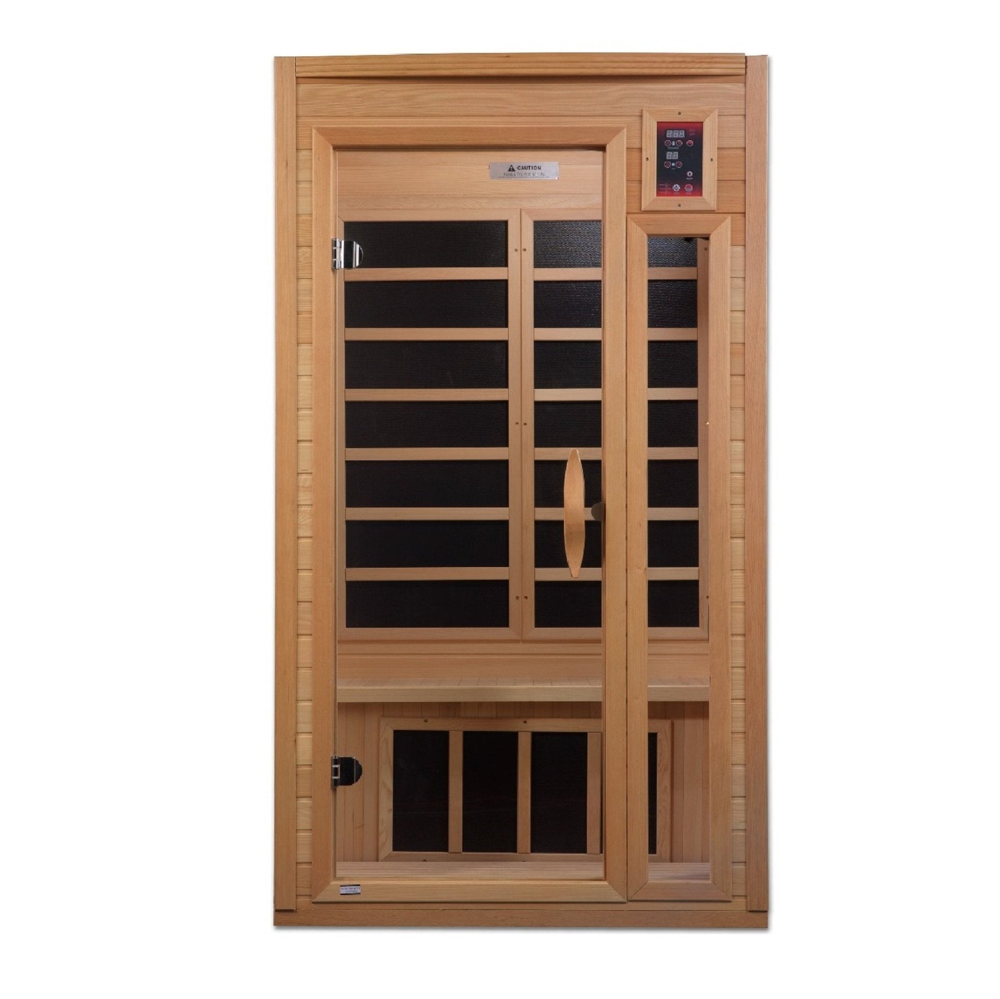 Golden Designs Geneva 1-2 Person Low EMF Far Infrared Sauna - The Sauna World