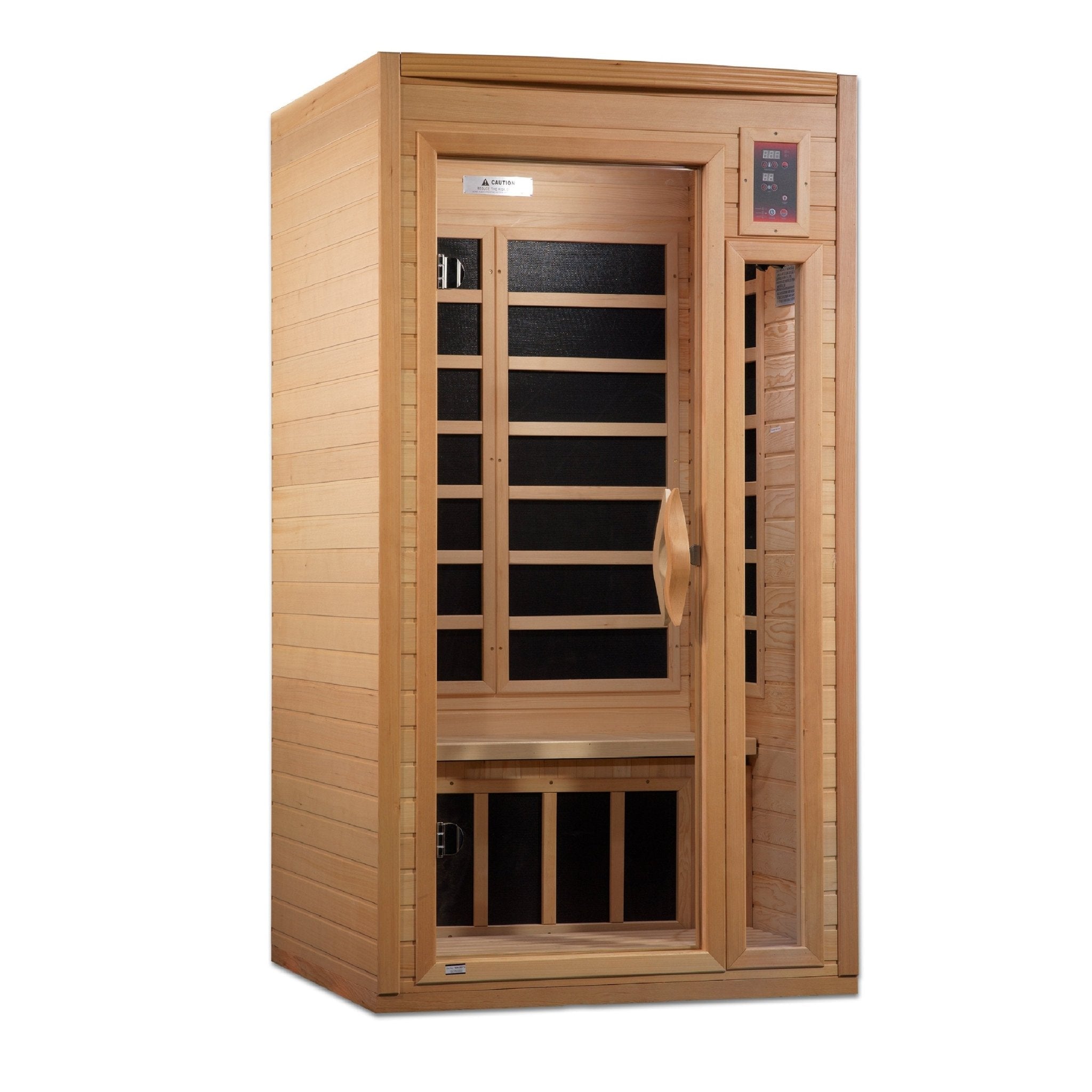 Golden Designs Geneva 1-2 Person Low EMF Far Infrared Sauna - The Sauna World