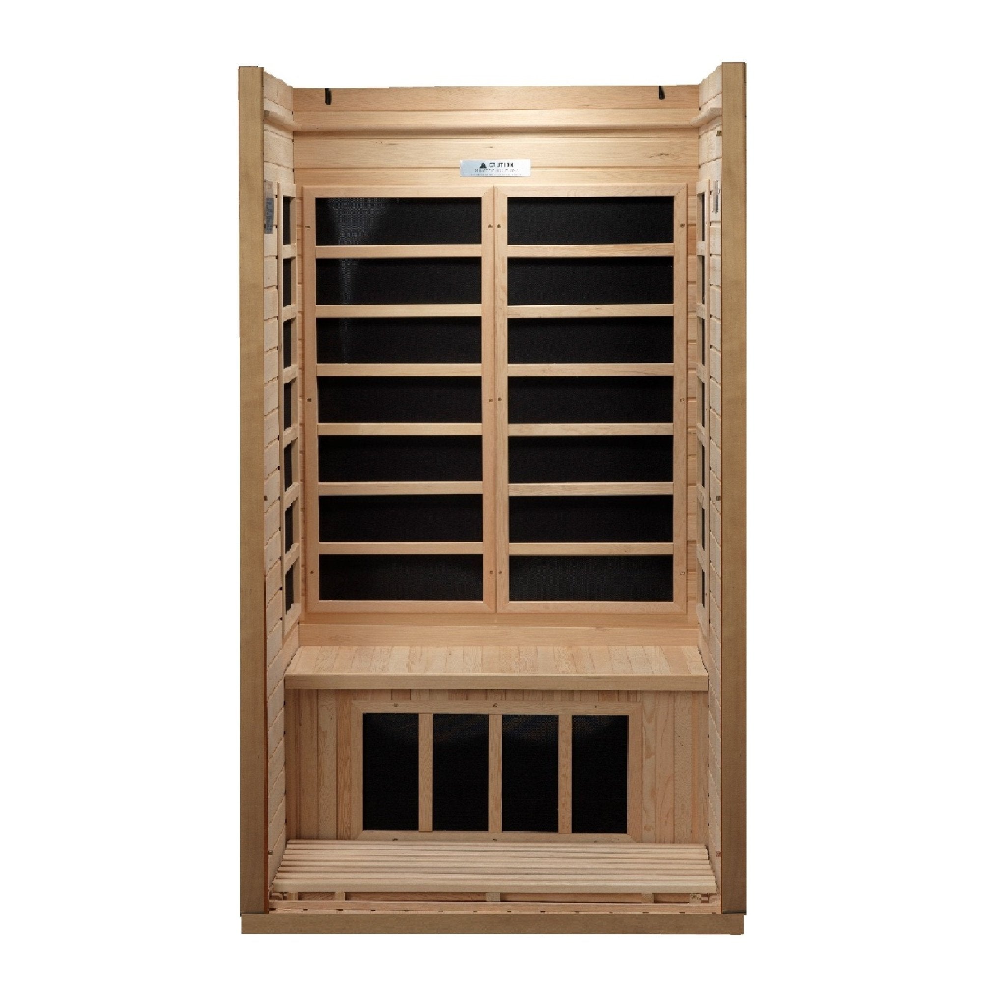 Golden Designs Geneva 1-2 Person Low EMF Far Infrared Sauna - The Sauna World