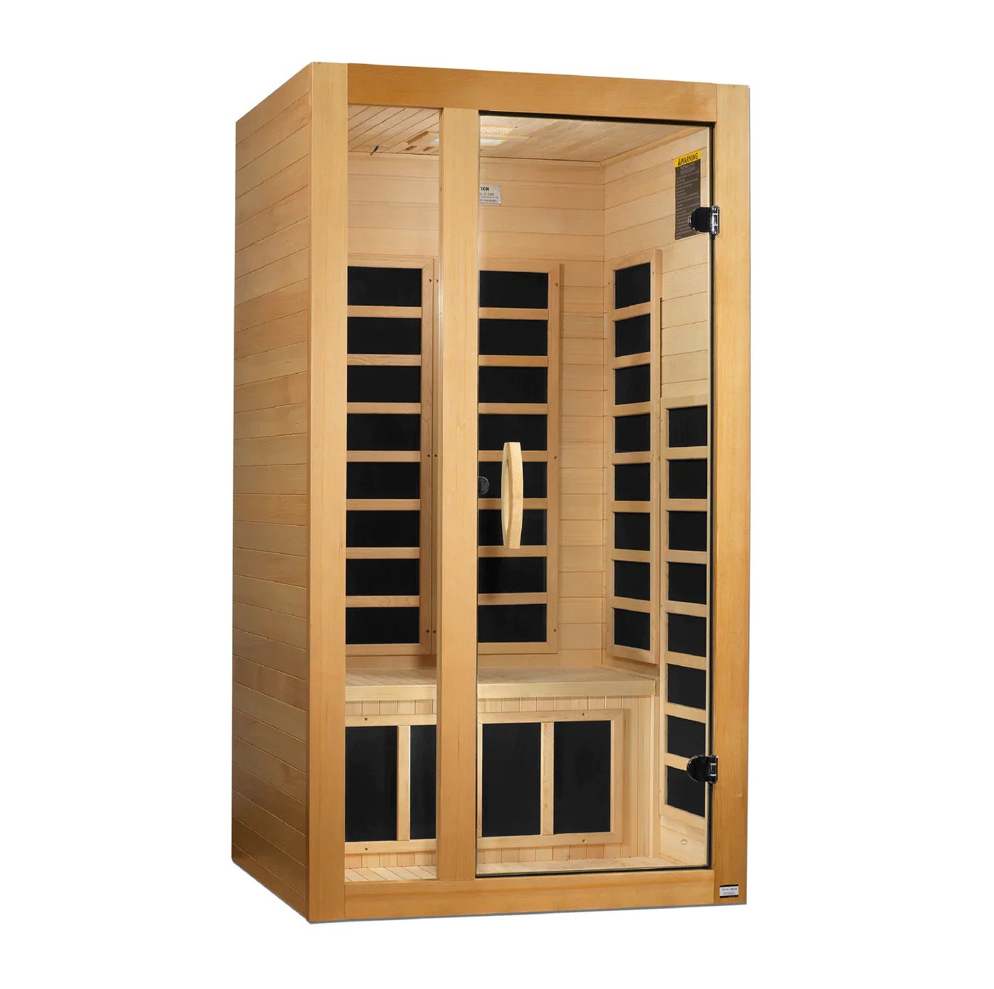 Golden Designs Gracia - 1-2 Person Low EMF FAR Infrared Sauna - The Sauna World