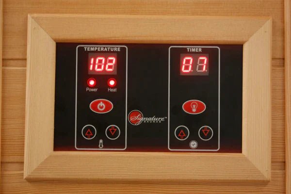 Golden Designs Maxxus "Montilemar Edition" 3 Person Near Zero EMF FAR Infrared Sauna - Canadian Red Cedar - The Sauna World