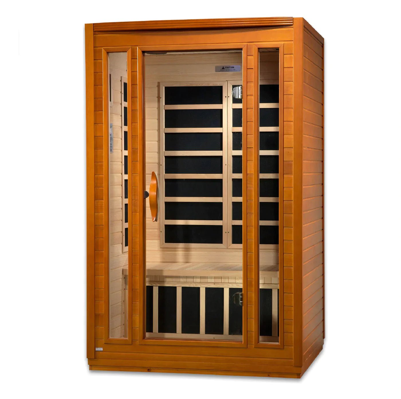 Golden Designs San Marino - 2 Person Low EMF FAR Infrared Sauna - The Sauna World