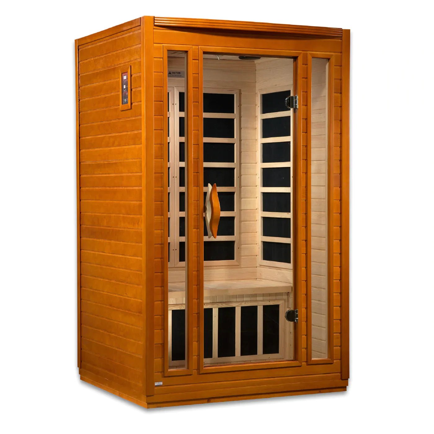 Golden Designs San Marino - 2 Person Low EMF FAR Infrared Sauna - The Sauna World