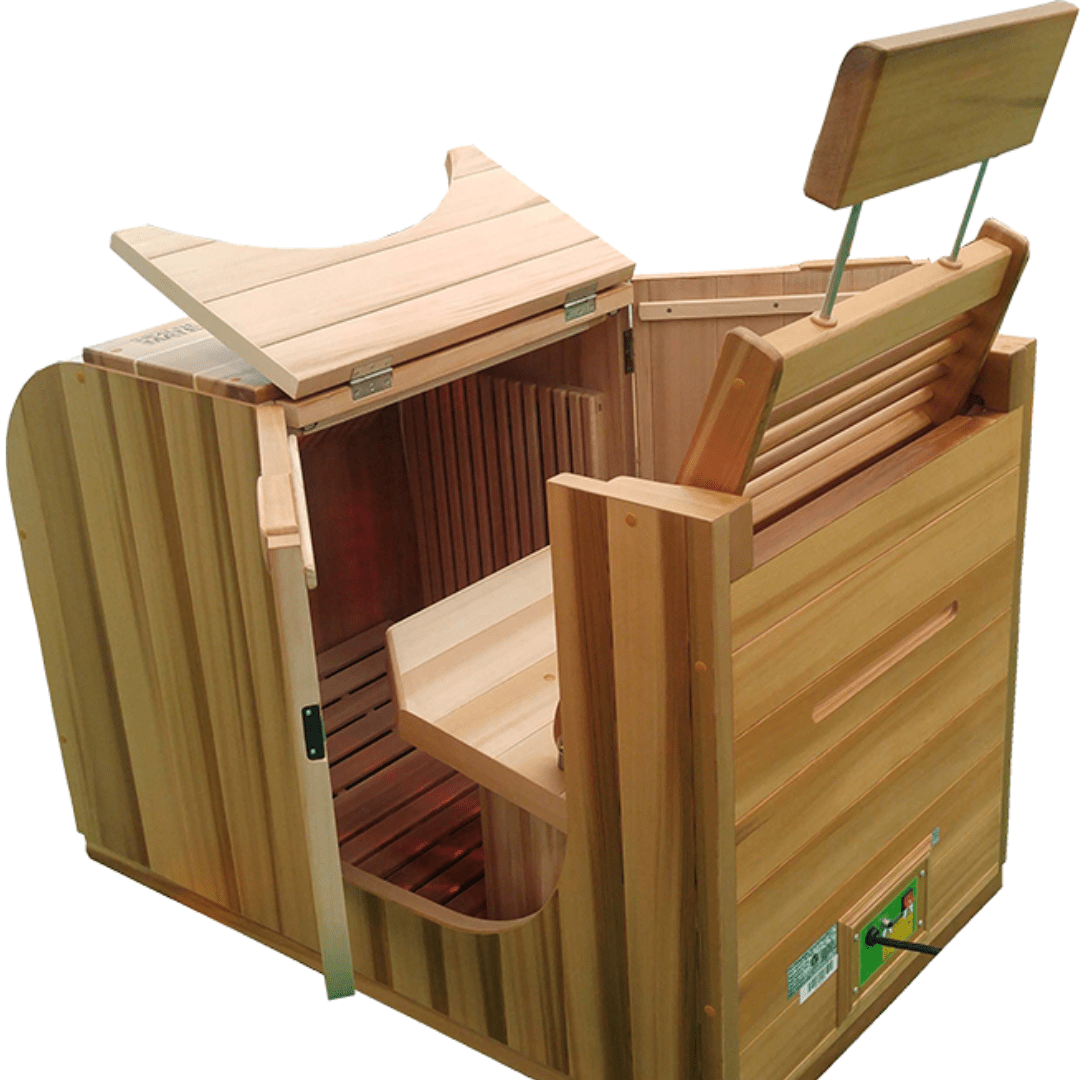 Half Body Sauna With Full infrared Benefits - The Sauna World